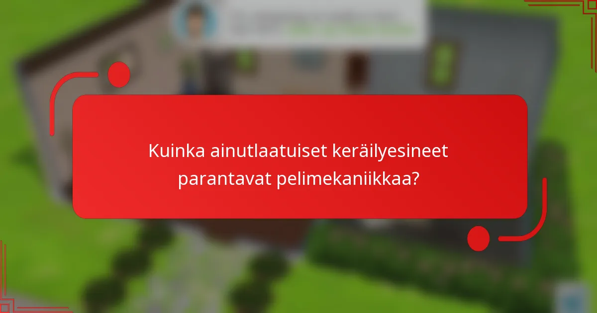 Kuinka ainutlaatuiset keräilyesineet parantavat pelimekaniikkaa?
